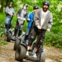 group of four segwaying